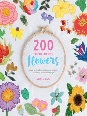 cover image of 200 Embroidered Flowers